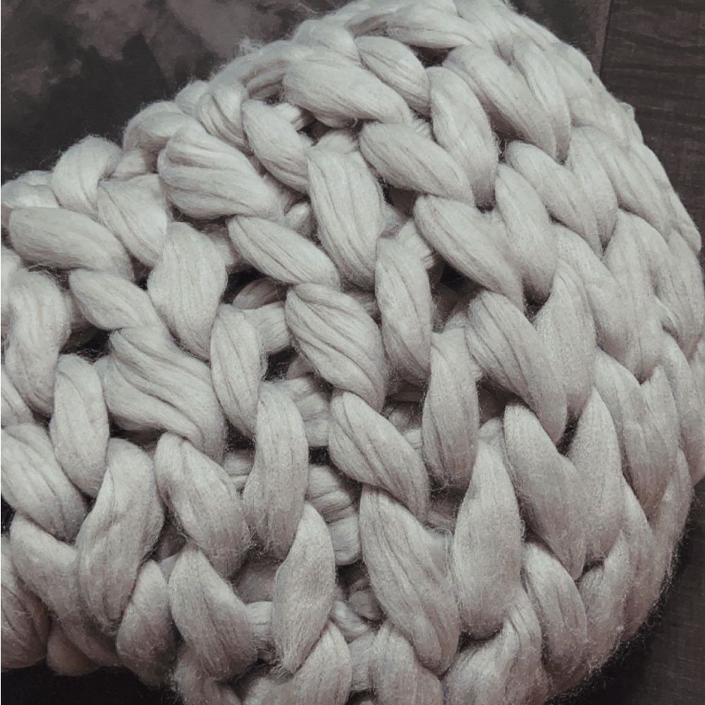 Chunky Knit Blanket - Handmade
